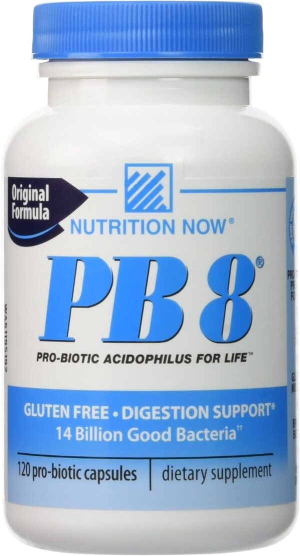 NUTRITION NOW PB 8 PRO-BIOTIC ACIDOPHILUS 120 CAPSULES