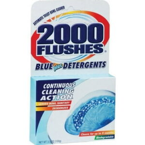 WD-40, WDF201020, 2000 Flushes Automatic Toilet Bowl Cleaner, 1 Each, Blue