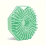 Sud Scrub® Antimicrobial Silicone Body Scrubber, Exfoliating Body Scrubber for Sensitive Skin, Eco Friendly Shower Scrubber for Body, Silicone Body Brush for Showering, Mint